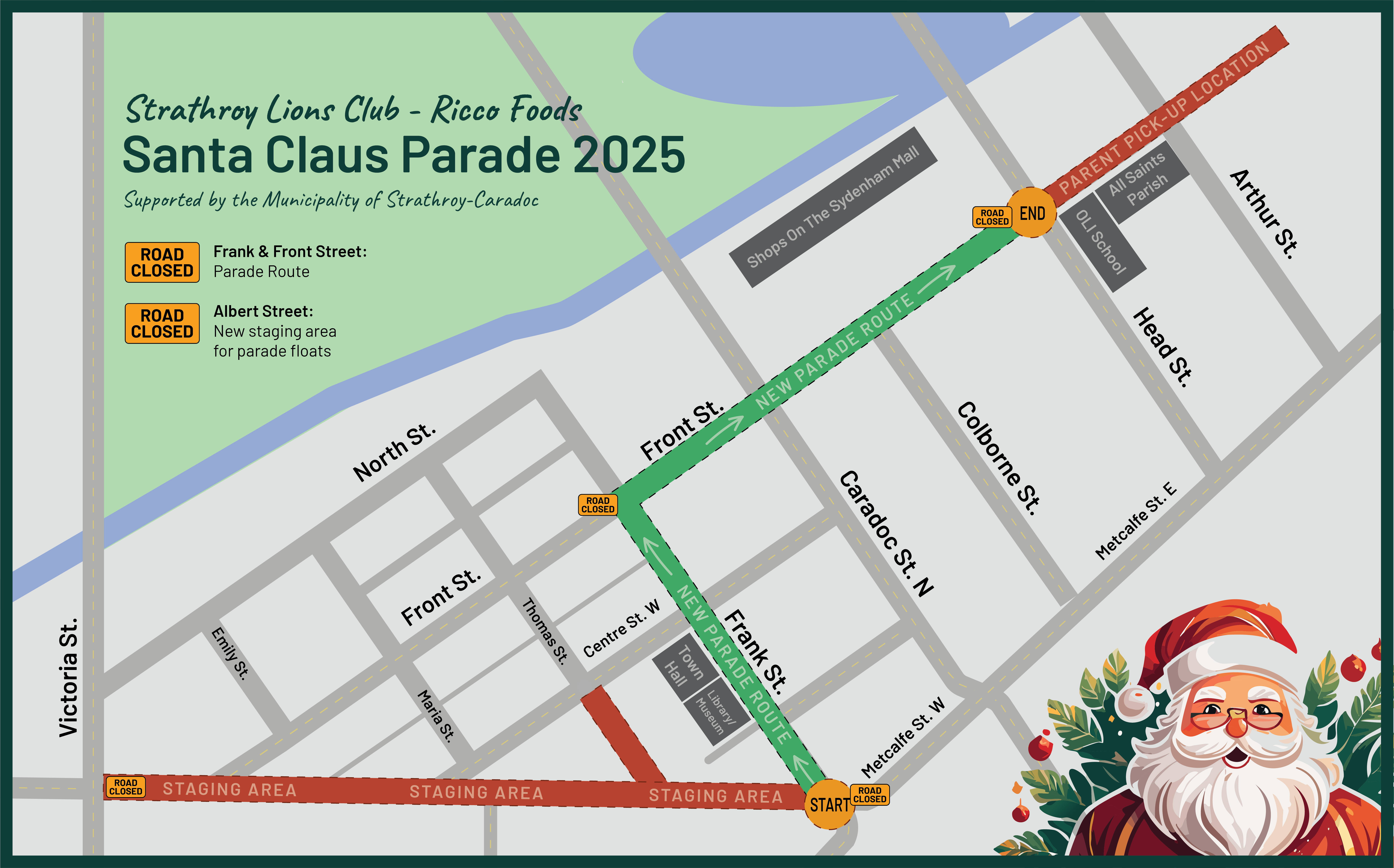 Parade Route Map