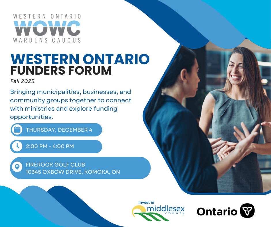 Western Ontario Funders Forum poster